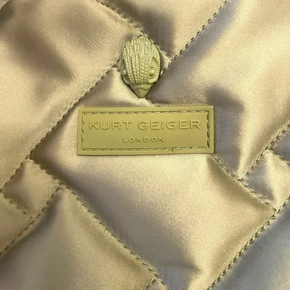 Kurt Geiger Green Quilted Tote NWT - Picture 2 of 7
